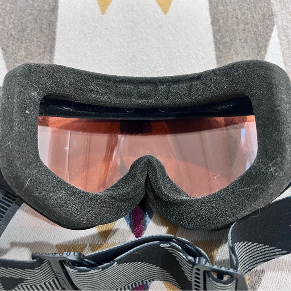Scott Black Ski Goggles with Orange Lens - Picture 2 of 4